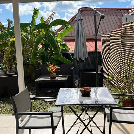 Agreable Appartement En Rez-De-Jardin A 450M De La Mer Sainte-Anne Exterior foto